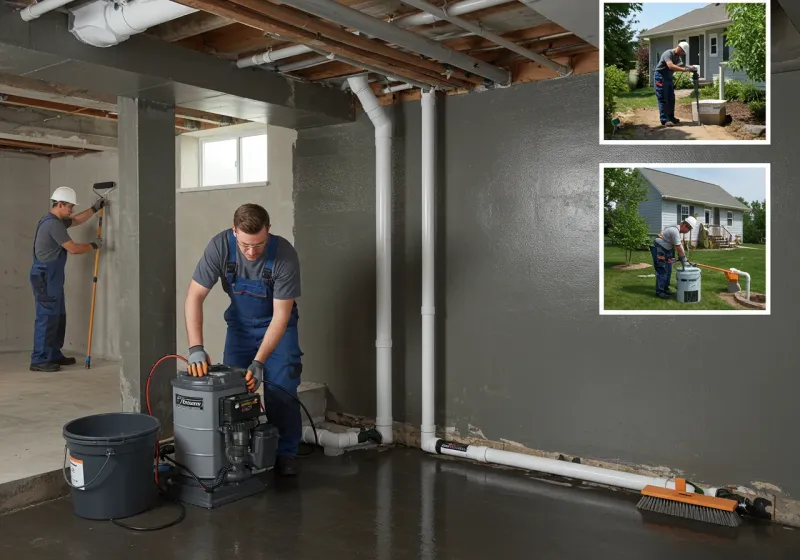 Basement Waterproofing and Flood Prevention process in Weyers Cave, VA